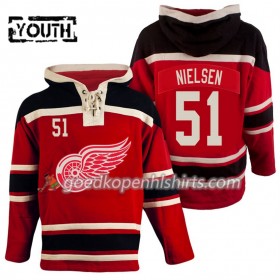 Detroit Red Wings Frans Nielsen 51 Rood Hoodie Sawyer - Kinderen